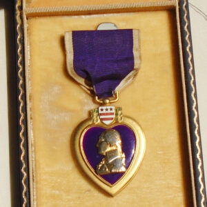 NW5104 – Medalha Americana Coração Purpuro com Estojo e Numerada da 2ª Guerra