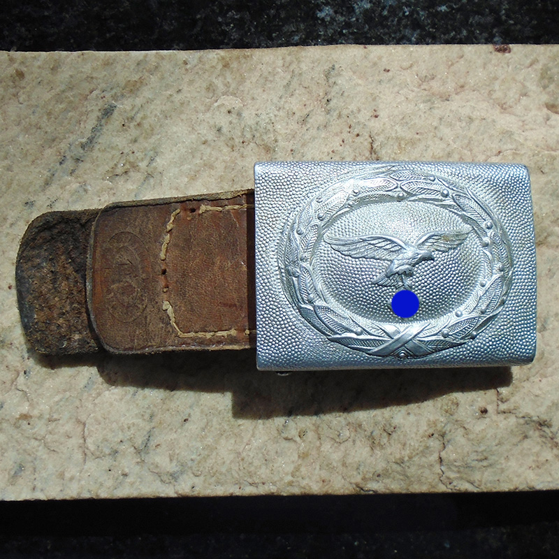 NW5130 – Fivela de Cinto de Soldado e NCO da Luftwaffe em 1 Peça de Alumínio