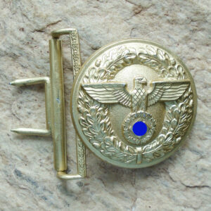 NW5136 – Fivela de Líder Político Alemão da NSDAP – RZM 4/24 “Friedrich Linden”