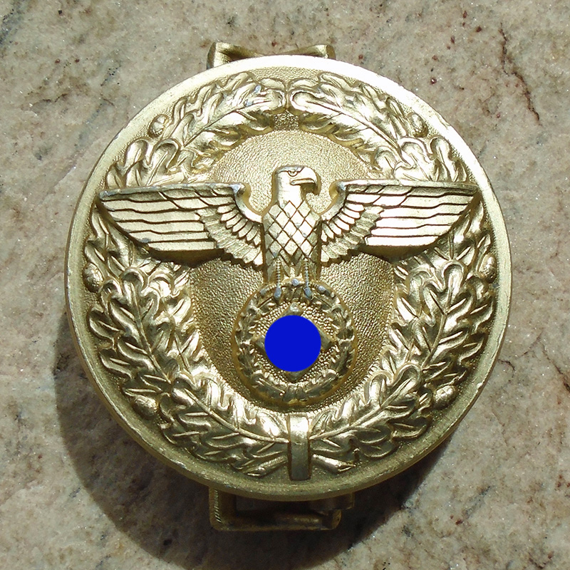 NW5136 – Fivela de Líder Político Alemão da NSDAP – RZM 4/24 “Friedrich Linden” - Imagem 2