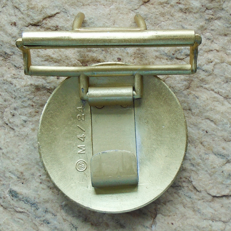 NW5136 – Fivela de Líder Político Alemão da NSDAP – RZM 4/24 “Friedrich Linden” - Imagem 3