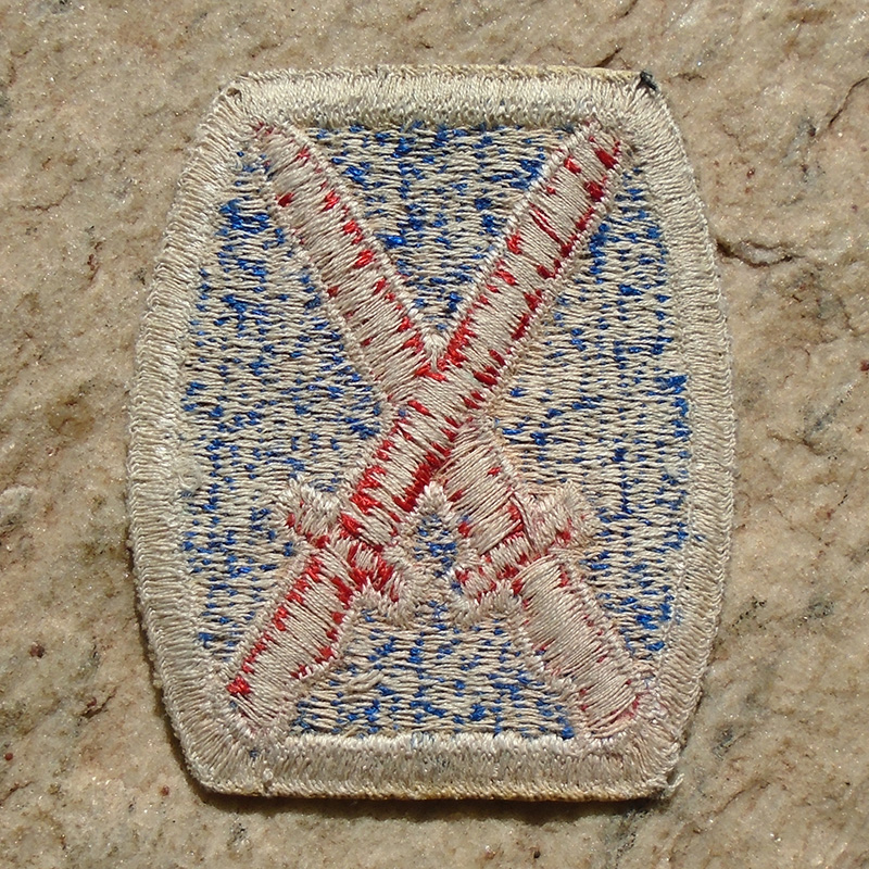K793 – Patch Americano da 10ª Divisão de Montanha – “A Décima Legião / Os Montanhistas” - Imagem 2