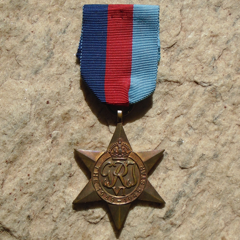 K797 – Estrela Inglesa da Campanha de 1939-45 da 2ª Guerra Mundial