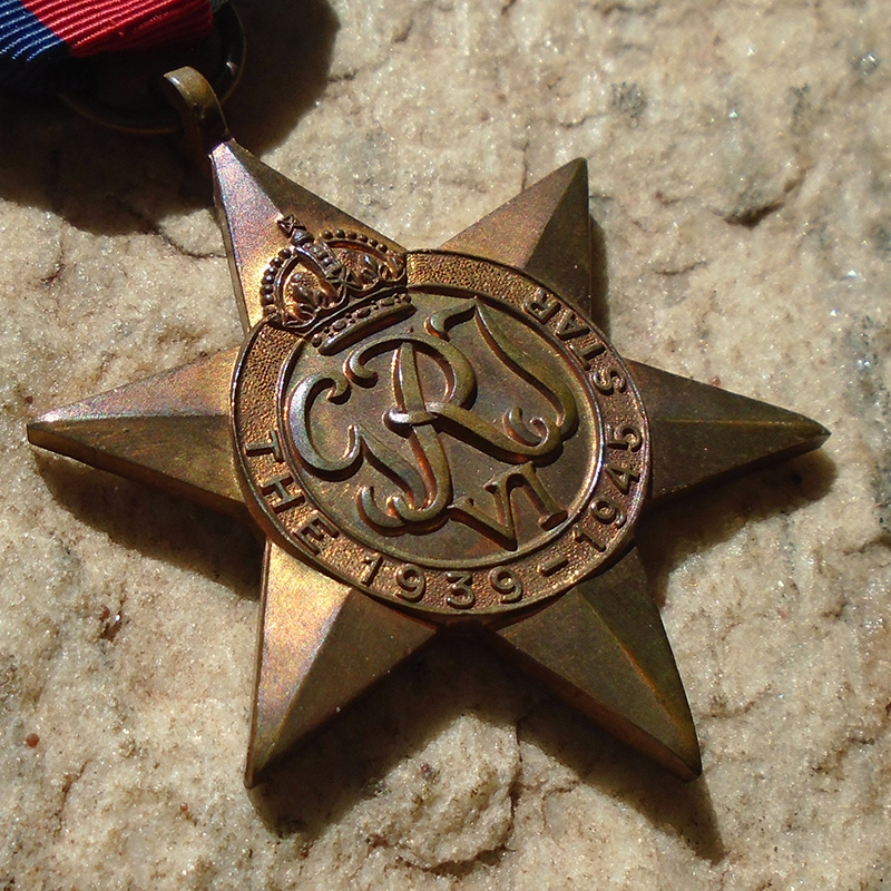 K797 – Estrela Inglesa da Campanha de 1939-45 da 2ª Guerra Mundial - Imagem 2