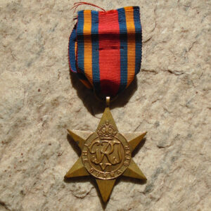 K798 – Estrela Britânica da Campanha de Burma da 2ª Guerra Mundial