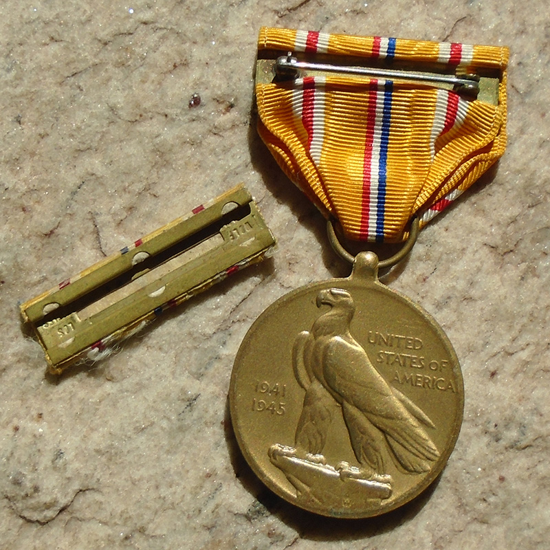 NW5088 – Medalha Americana da Campanha Asiática no Pacífico da 2ª Guerra - Imagem 3
