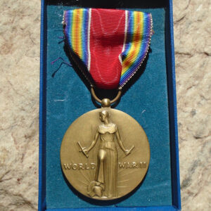 NW5100 – Medalha Americana da Vitória da 2ª Guerra na Caixa do Fabricante