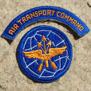 NW5180 – Patch do Serviço de Transporte Aéreo Militar com Tab da Força Aérea Norte Americana