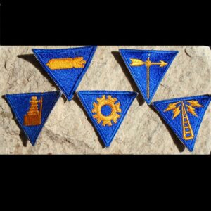 NW5189 – Coleção Completa de Patches de Especialistas da Força Aérea do Exército Norte Americano
