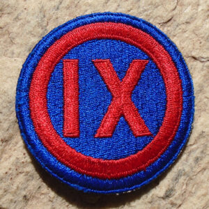 NW5228 – Patch do IX Corpo Americano