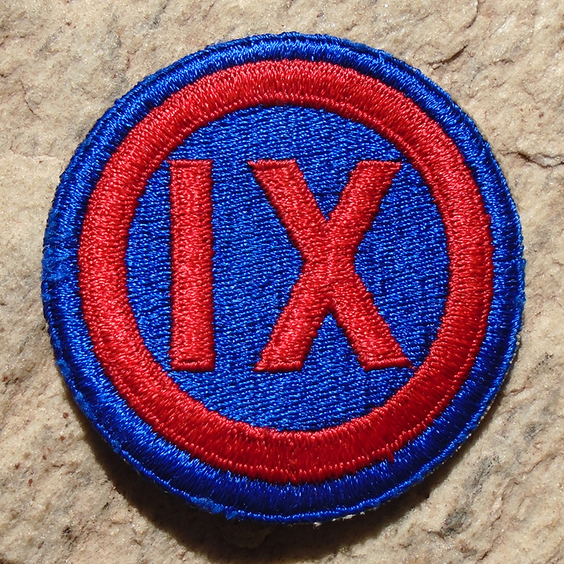 NW5228 – Patch do IX Corpo Americano