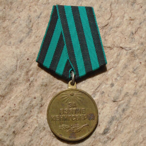 NW5285 – Medalha Soviética da Conquista de Königsberg – “Tipo 2”