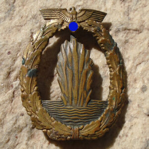 K644 - Badge de Varredura de Minas e Caça de Submarinos da Kriegsmarine – “F. W. Assmann”
