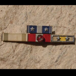 K801 – Barreta de 4 Medalhas da Marinha do Brasil da 2ª Guerra