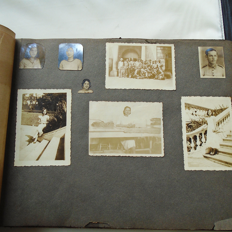 K810 – Album de Fotografias com Capa de Motivo da FEB de um Veterano do Exército Brasileiro - Imagem 6