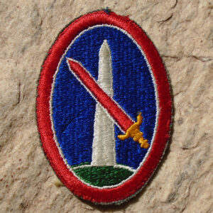 NW5243 – Patch Americano do Distrito Militar de Washington