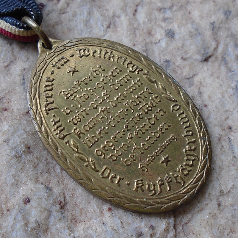 NW5297 – Medalha Comemorativa da 1ª Guerra de Kyffhäuser - Imagem 5