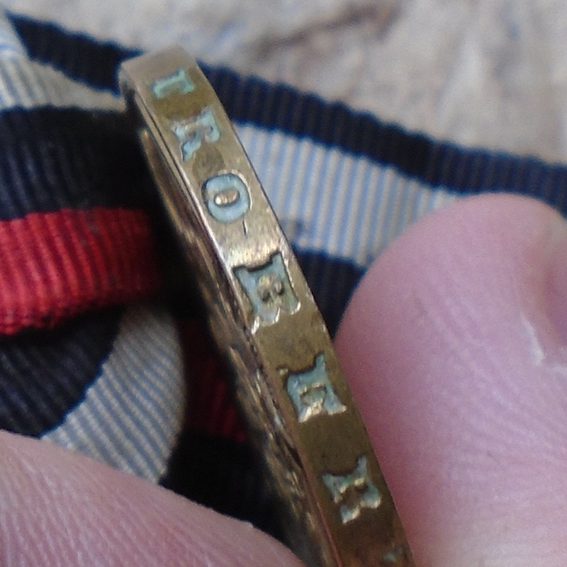 NW5298 – Medalha Comemorativa da Guerra Franco-Prussiana de 1870-71, Versão Combatente (Com Inscrição) - Imagem 5