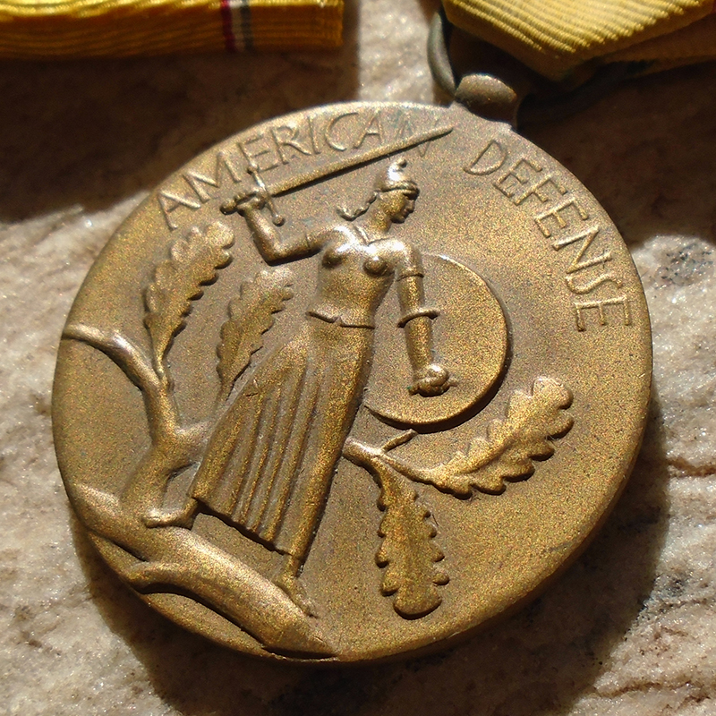 NW4382 –Medalhas de Defesa da América com Clasp “FLEET“ - Imagem 3