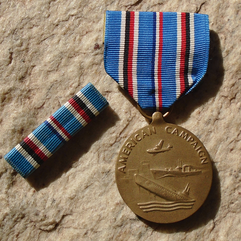 NW5087 – Medalha da Campanha Americana da 2ª Guerra