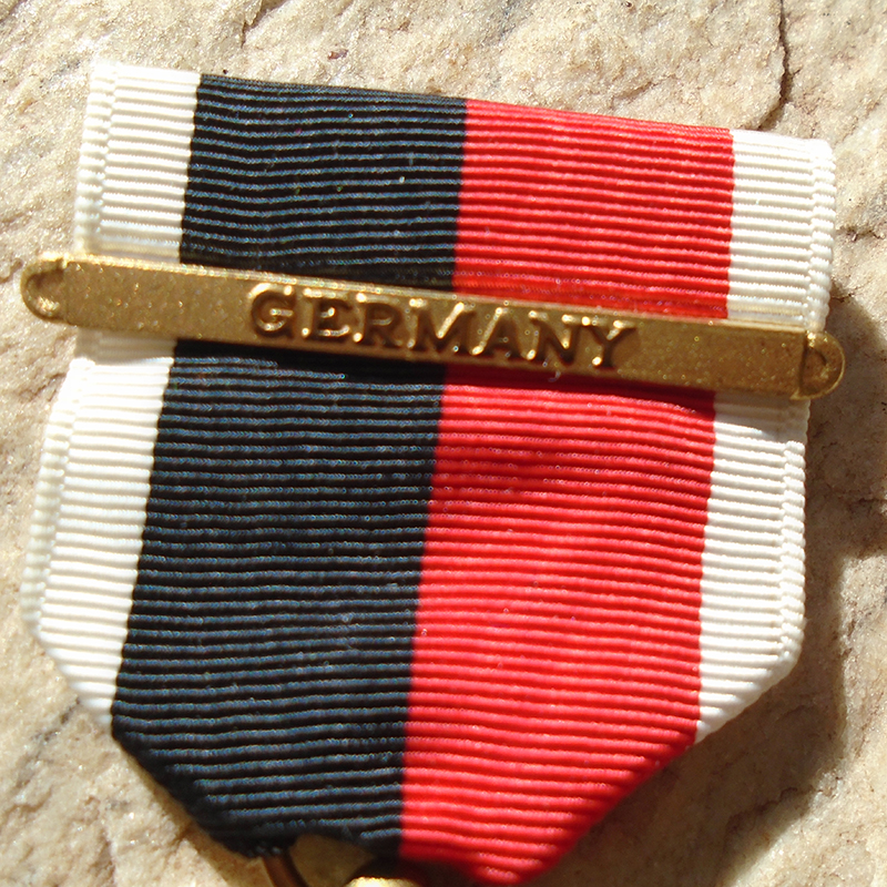 NW5096 – Medalha Americana de Ocupação da 2ª Guerra com Barra “Germany” - Imagem 3
