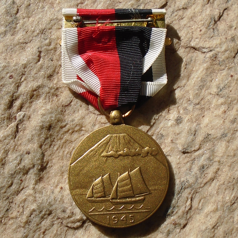 NW5096 – Medalha Americana de Ocupação da 2ª Guerra com Barra “Germany” - Imagem 4