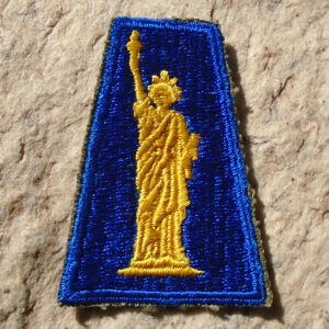 NW5214 – Patch Americano da 77ª Divisão de Infantaria – “Divisão da Estátua da Liberdade”