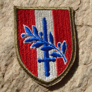 NW5255 – Patch das Forças de Ocupação da Austria