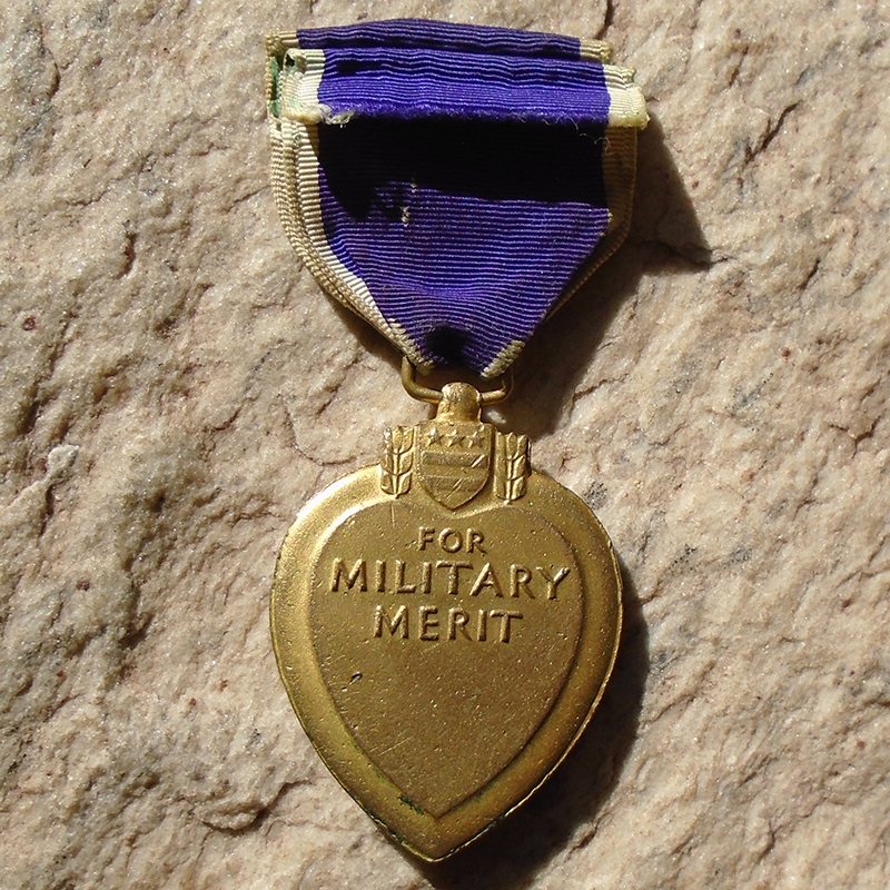 NW5288 – Medalha Americana Coração Purpuro Numerada da 2ª Guerra - Imagem 5