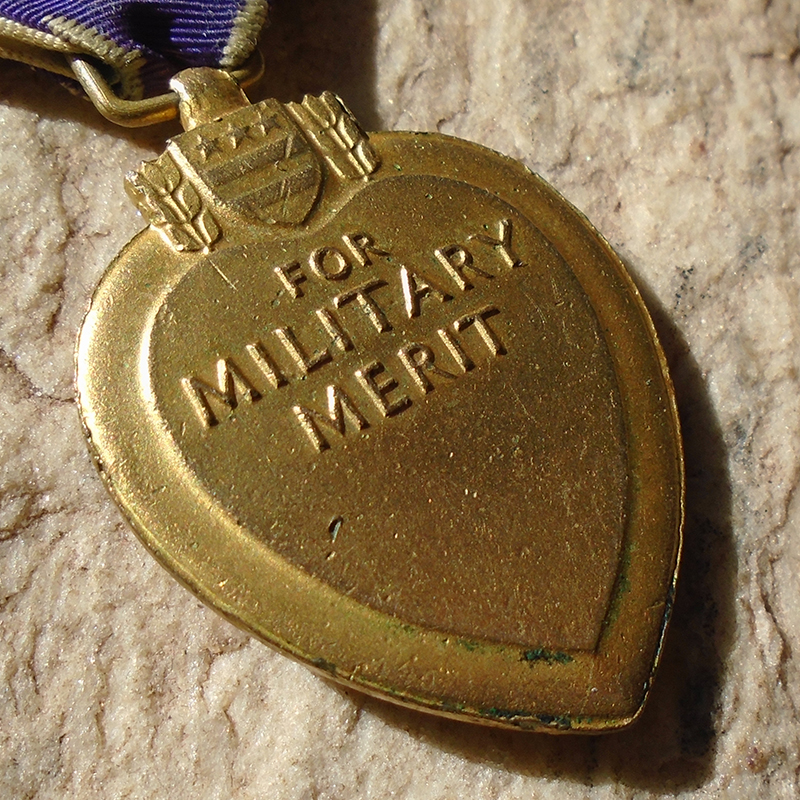 NW5288 – Medalha Americana Coração Purpuro Numerada da 2ª Guerra - Imagem 6
