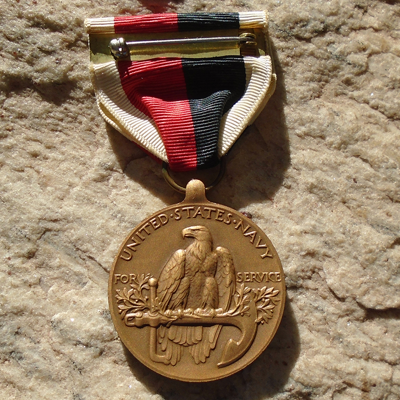 K823 – Medalha Americana de Ocupação da Marinha da 2ª Guerra - Imagem 3