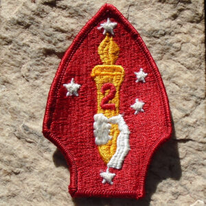 K824 – Patch da 2ª Divisão de Fuzileiros Navais da Marinha Americana