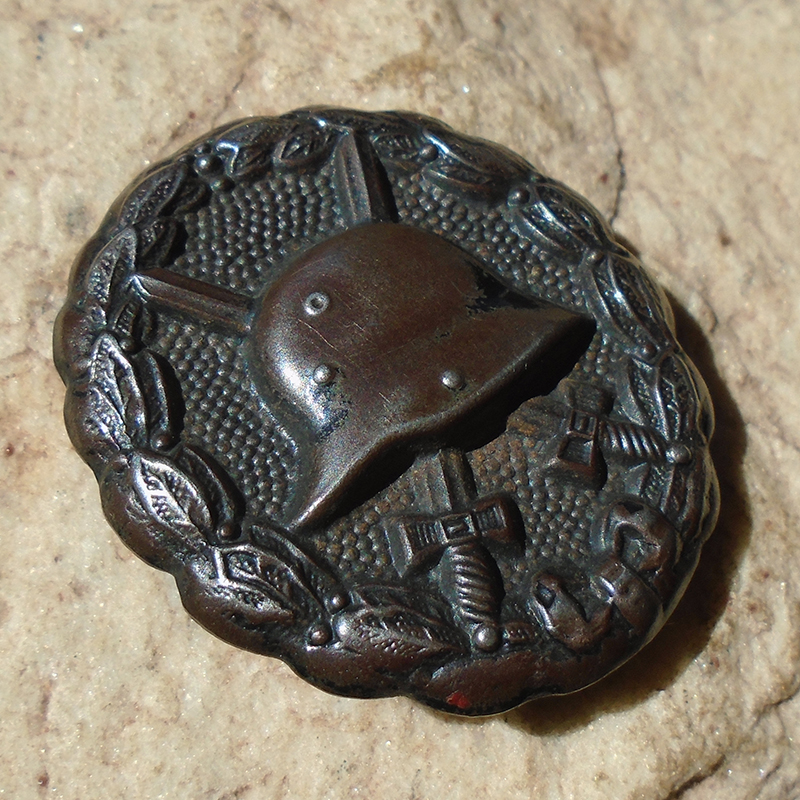 NW5290 – Badge de Ferido em Preto 1914 - Imagem 2