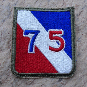NW5212 – Patch Americano da 75ª Divisão de Infantaria