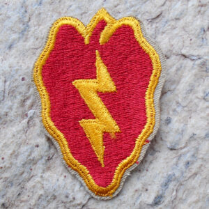 NW5199 – Patch Americano da 25ª Divisão de Infantaria – “Divisão Relâmpago Tropical”